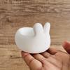 Silicone Candle Holder Molds Rabbit Shape Candlestick Silicone Molds for Candle Tealight Holder Gypsum Silicone Mold