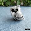 Simulation Owl Ornament Cute Furry Home Decoration Ornament Adornment Simulation Action Figures Christmas Kids Gift