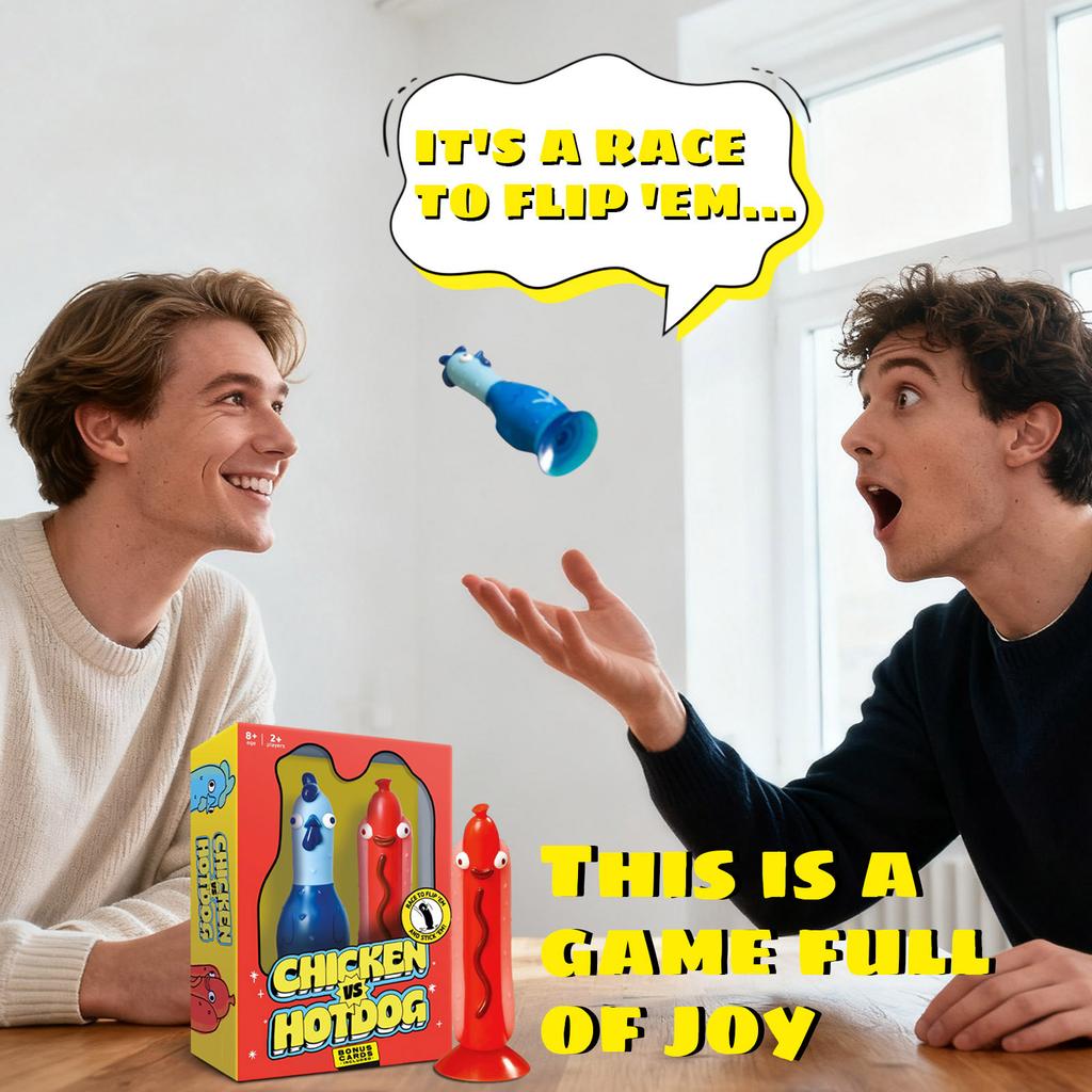 Jogo de Festa Mais Engraçado Que Você Jogará Flippin' For Family Adultos E Crianças