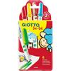 GIOTTO BE-BÈ Super Non-Permanent Marker Assorted Colors 5 Mm Pack of 6