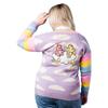 Care Bears Unisex Adult Cloud Knitted Cardigan
