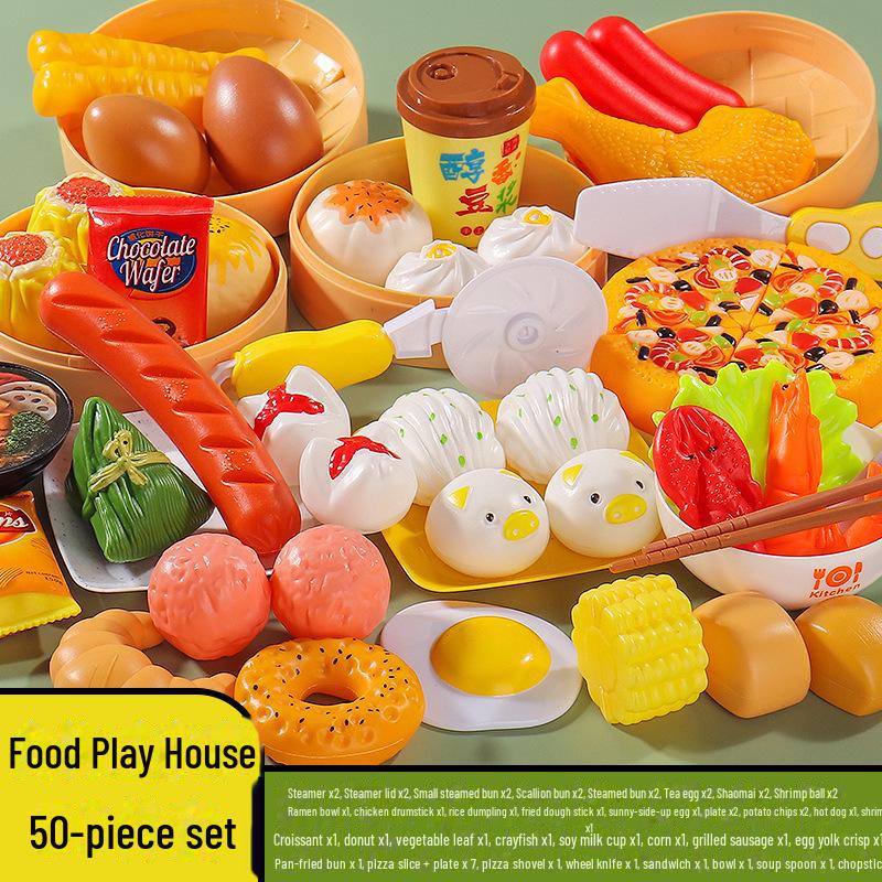 

Детский игровой кухонный набор для готовки: Игрушки для приготовления морепродуктов, фруктов, овощей, барбекю и хот-пота