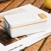 Practical Lunch Box 3200mAh Food Box Self Warming Food Storage Box 304Stainless Steel Texture for Various Setting