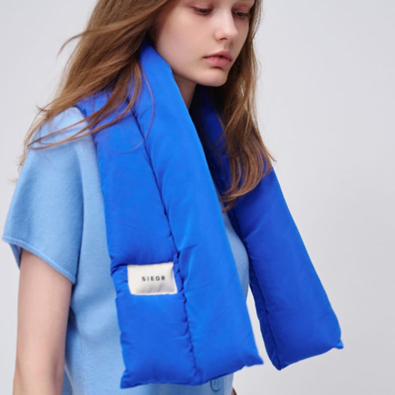 

SIEOR CUDDLY muffler_blue blue