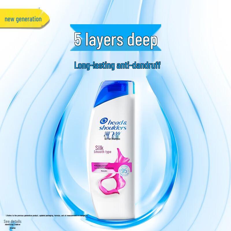 Head & Shoulders Silky Smooth Anti-Dandruff Shampoo