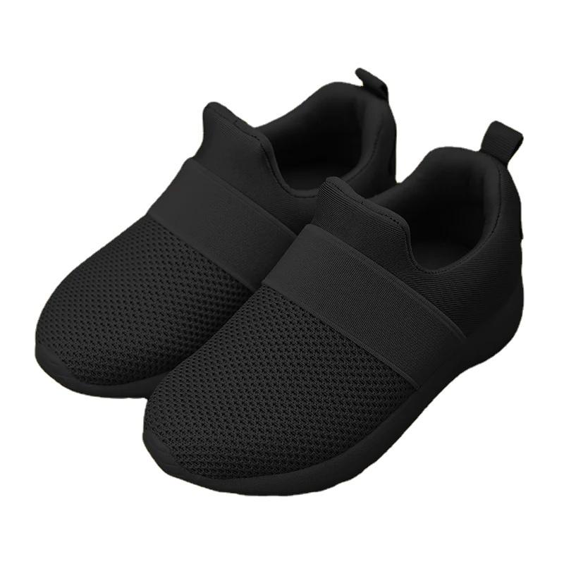 Fashion Fujeak Kids Sneakers Children Boys Casual Sports Shoes Black 26-32 Outdoor Children Shoes Non-slip Gym Fashion School Trainers