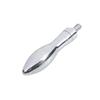 Rugby-Shaped Chrome Handle with Curved Rotating Design, Gourd-Shaped M8/M10/M12