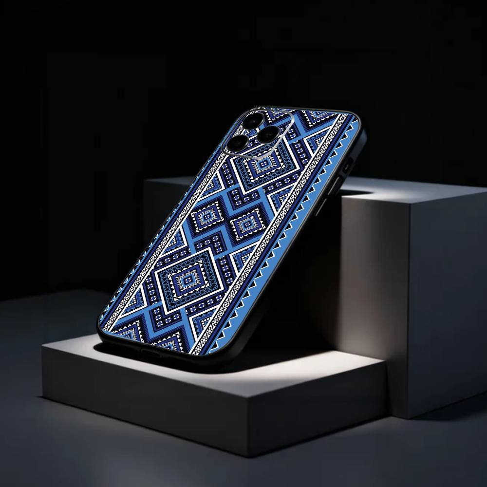 Hattah Keffiyeh motif Palestine Coque de téléphone Silicone Souple Pour IPhone 17 16 15 14 13 12 11 X XR Plus Pro Max Plus