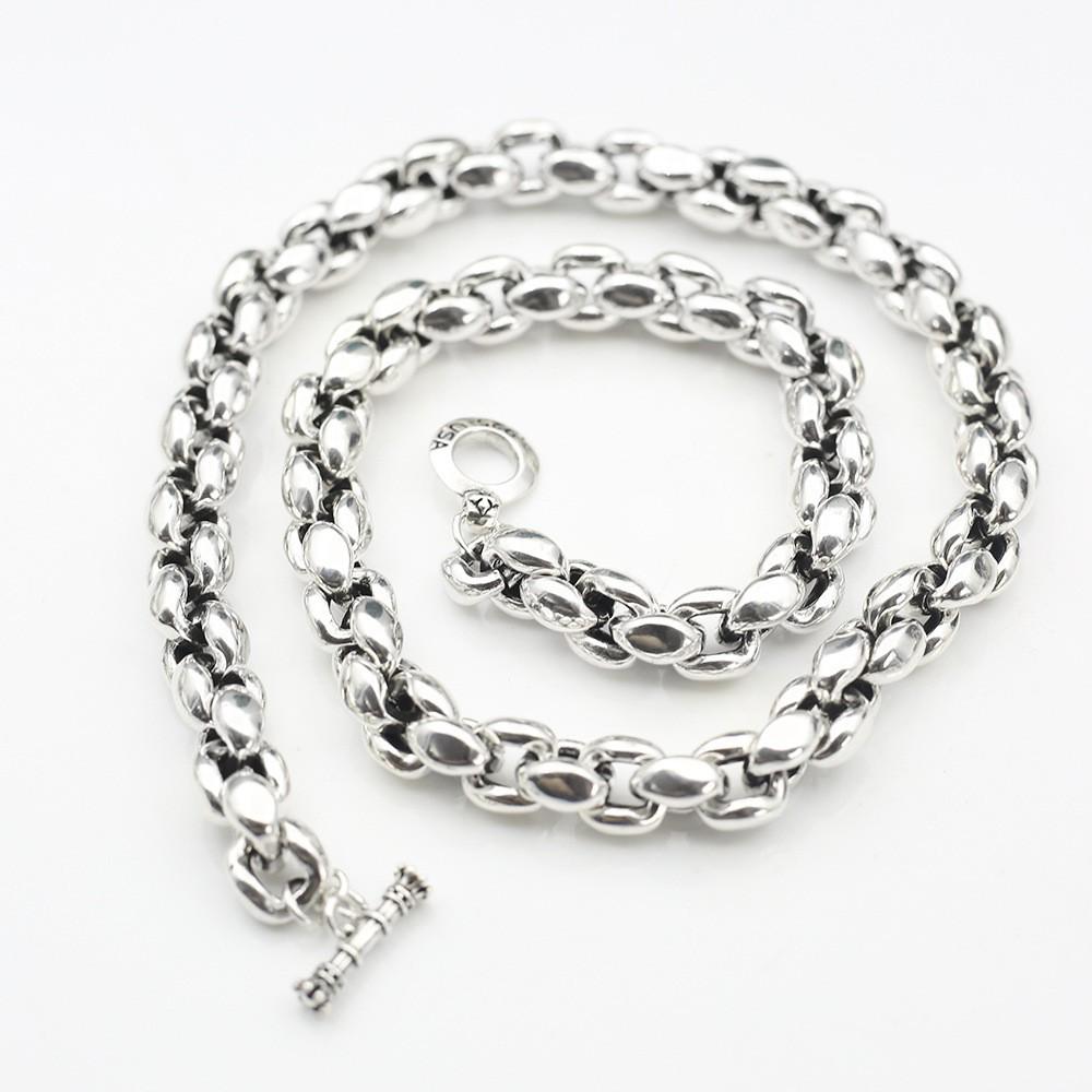 

Модное ожерелье на ключицу King: Минималистичная высококлассная цепочка для свитера для стильных пар Necklace length 60cm