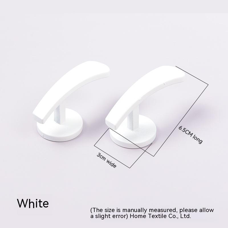 1 Pair Vintage Modern Curtain Hooks Wall Mounted Aluminum Alloy Wall Hanger Home Decor Accessories