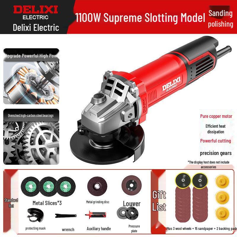 Multifunktionale Elektrowerkzeuge: Winkelschleifer, Polierer, Haushaltschneider