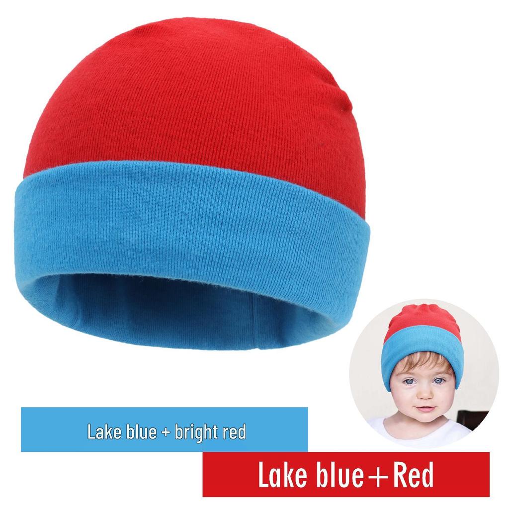 Matching Color Brushed Cap for Newborns: Spring, Autumn & Winter Styles, Double Size, 28 Colors