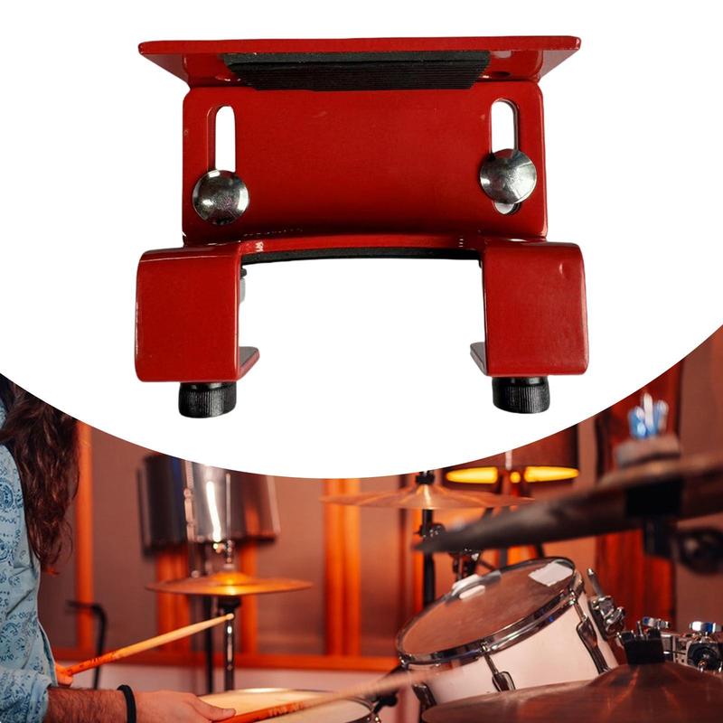 Plateforme de grosse caisse Coussinet de batterie Accessoires Tambours légers Accessoire de rehaussement Ajustement Rouge
