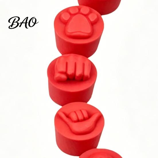 Accessoire de pagaie Poing-Contact 5 Pièces Bouchons d'Extrémité de Raquette en Silicone pour Poignées, Amorti Doux pour la Main et Réduction des Vibrations Bouchons de Pagaies, Universel