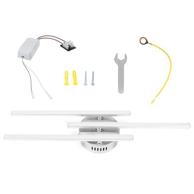 Modern Ceiling Light 3?Strips LED Ceiling Lamp for Living Room Bedroom Restaurant Warm Light