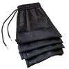 Chinese-Style Silk-Like Summer Wide-Leg Pants for Women