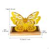 Butterfly Napkin Holder for Table Countertop Organizer Compact Paper Tissue Dispenser Bar