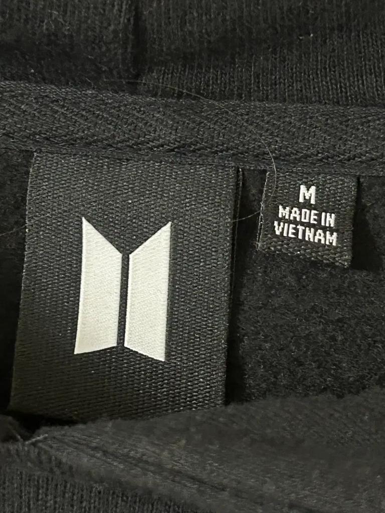 BTS Bulletproof Hoodie - Map Sole Used