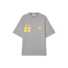 23 Skate Short-Sleeve Tee Melange Grey/Gold Men Tops OMAA120S24JER0080622