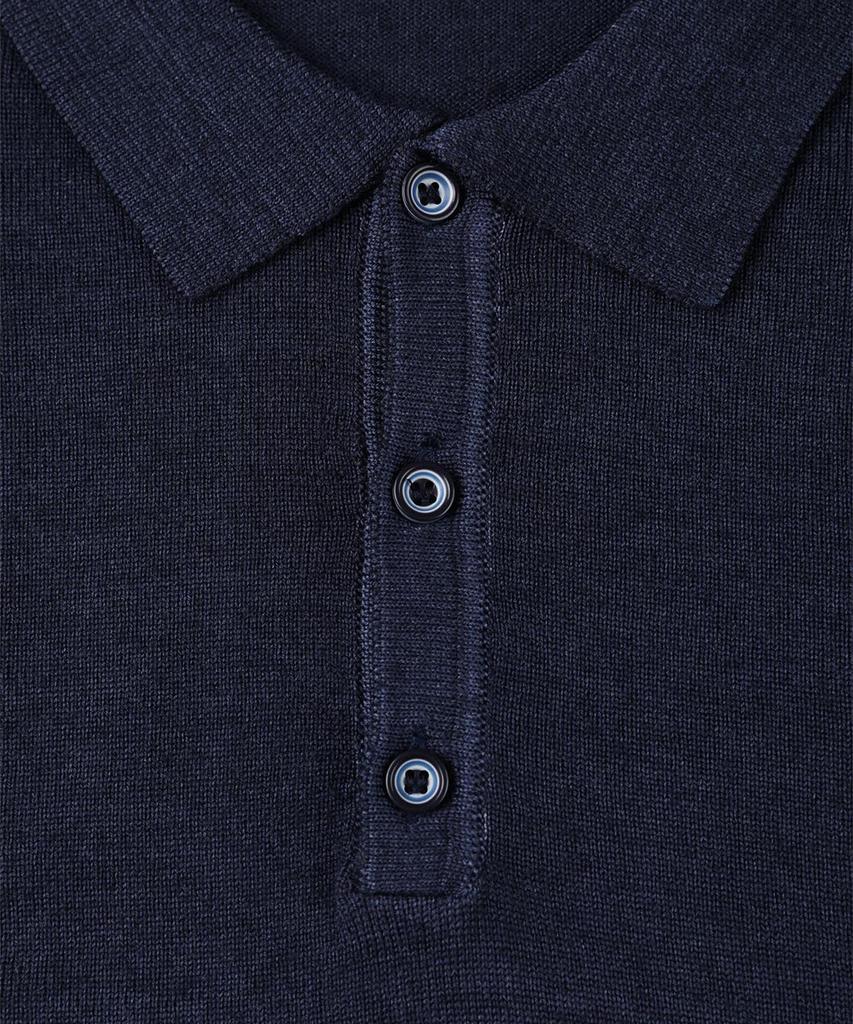 PANICALE Wool Collared Button Polo Knit 4 Colors