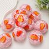 Crunchy Strawberry Squeeze Ball Sound Effects Strawberry Pinch  for Kids Adults