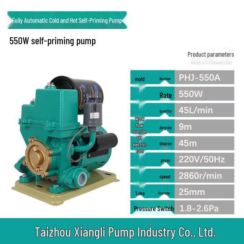Fully Automatic Silent Booster Pump for Household Cold & Hot Water
