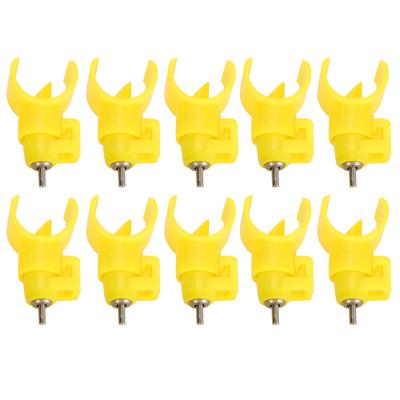 10 ks Kuřecí napájecí fontánky s bradavkami Typ polokulového kulového ventilu Drůbeží napáječka