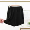 2022 Korean Style Modal Summer Pocket Shorts - Plus Size Loose Wide Leg Sleep Pants