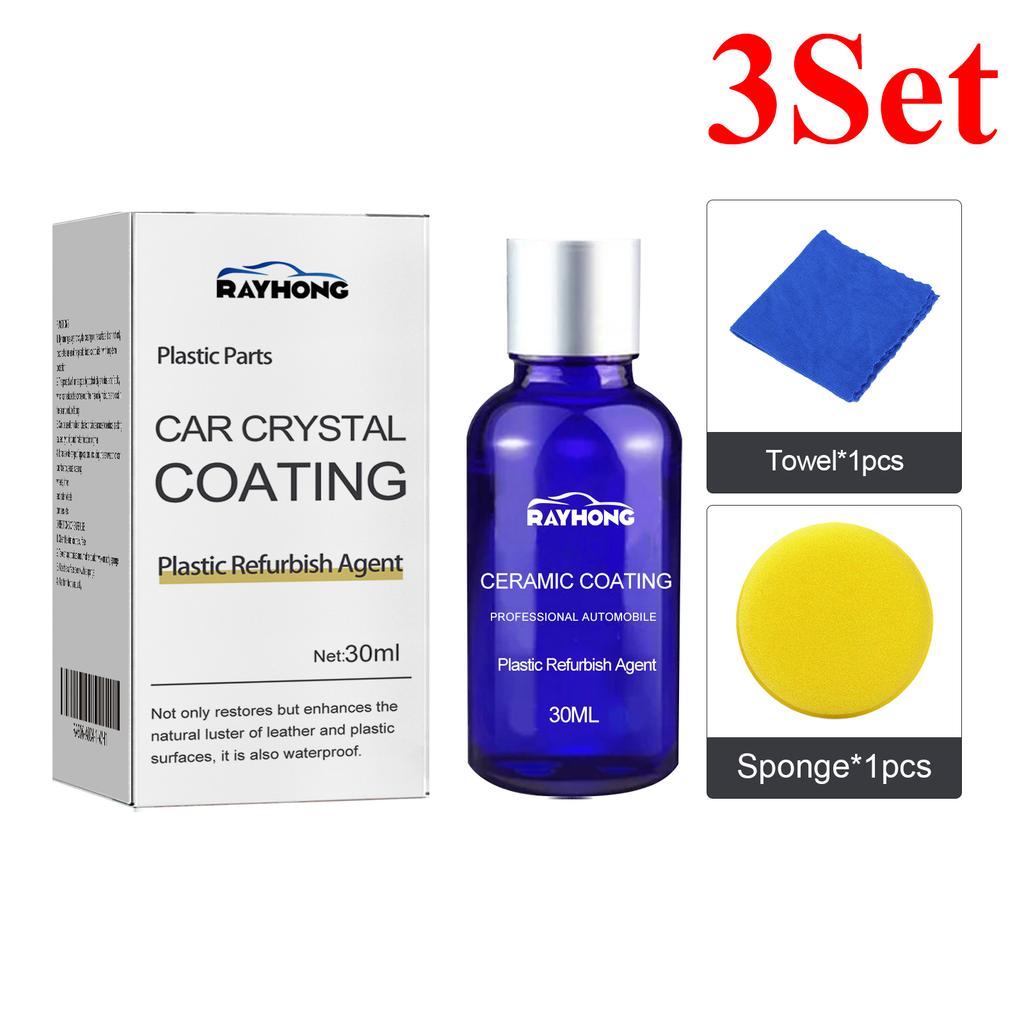 Plastic Leather Restorer Interior Detailer Quick Coat For Car Interior Refurbish Leather Renovator Conditioner CleanMaintenance