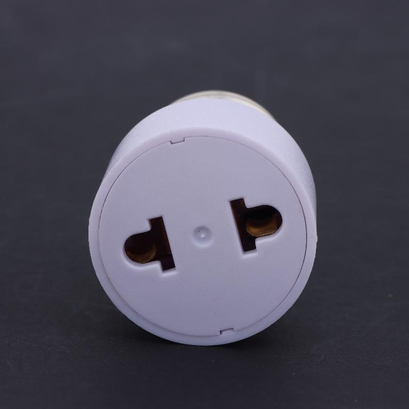 1Pcs Lamp Socket Us/Eu Without Light Practical White E27 Plug Bulb Holder Light Fixture Bulb Base Adapter Diy Accessories