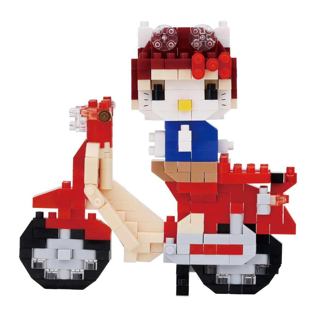 Kawada Nanoblock Hello Kitty x HONDA Super Cub 3 x x 18 cm NBCC_263 10.5