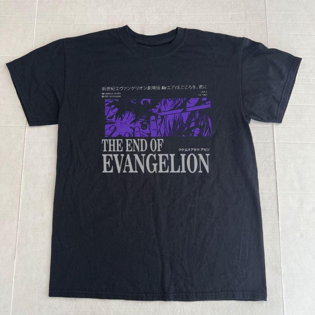 2026 Summer New Arrival Evangelion Pattern Street Style Print ShortSleeve TShirt Y2k Style Suitable For Both Unisex And Unisex