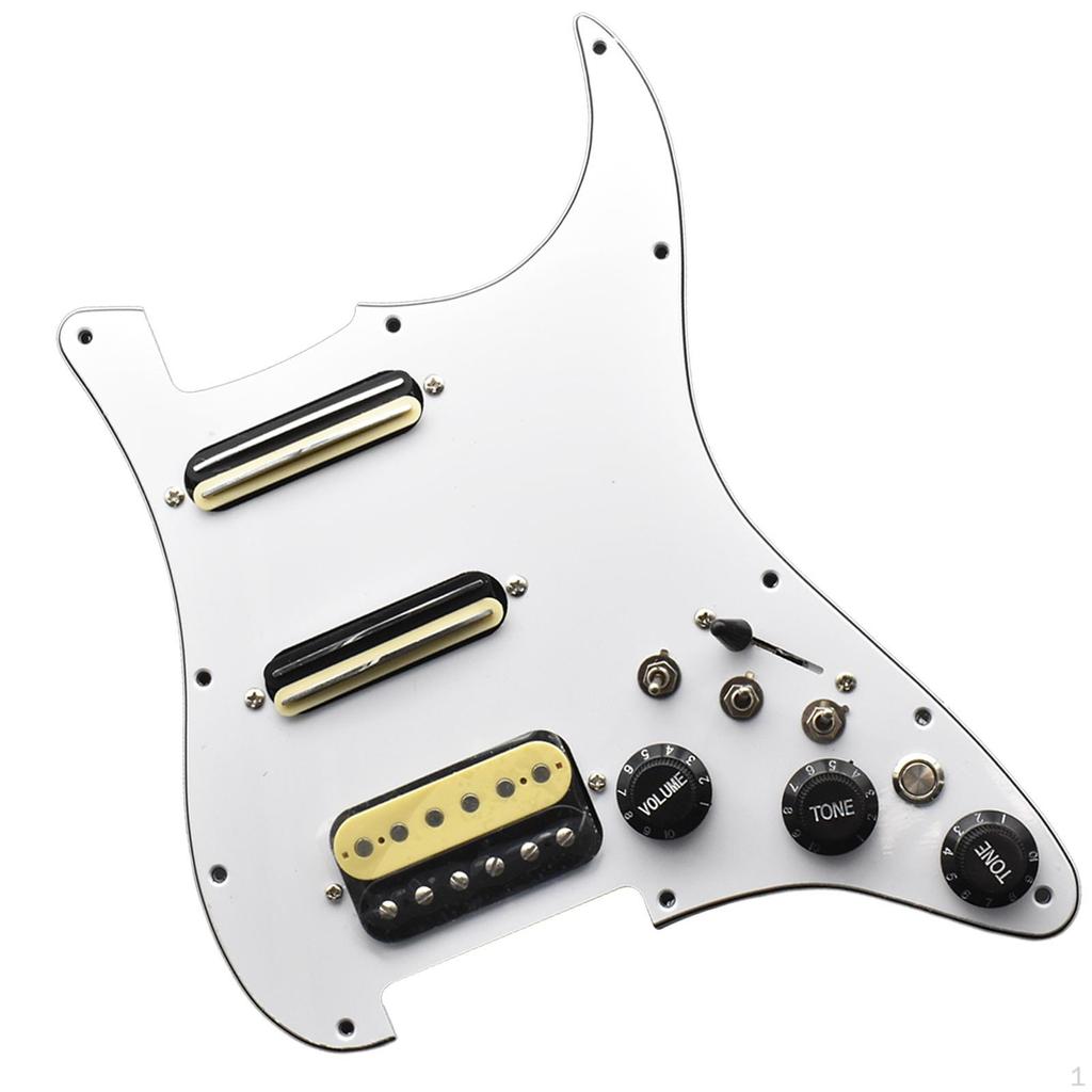 Electric Guitar Pickguard Pre-wired Loaded Easy Installation,