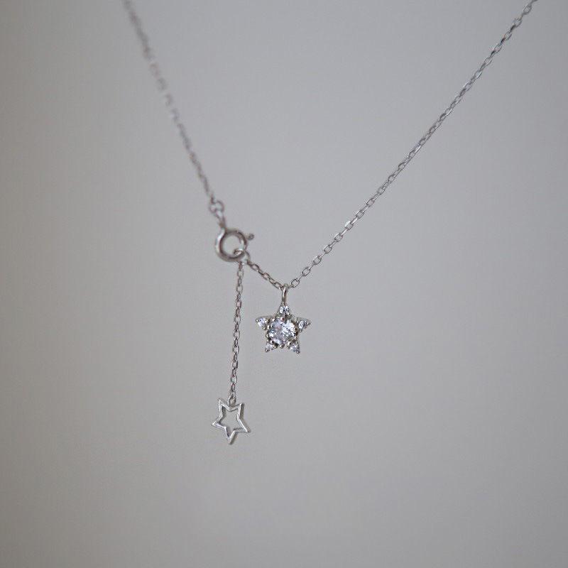 18K Goldplattierte S925 Sterling Silber Stern Anhänger Halskette für Damen - High-End Luxus Schlüsselbein Kette Design