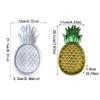 Silicone Jewelry Tray Molds Pineapple Resin Mold Silicone Tray Mold for Jewelry Storage Box DIY Crafts Home Decorations
