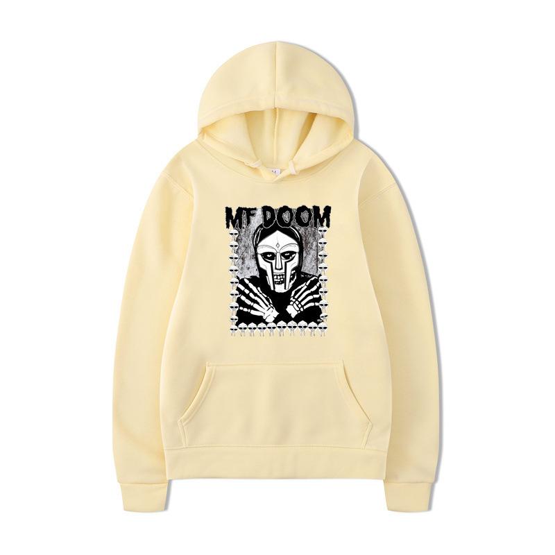 Autumn Winter MF DOOM Hoodies Men Fashion Long Sleeve Sweatshirts Women Harajuku Oversize Streetwear Pullovers Sudaderas