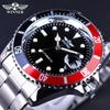 Orologio Meccanico Automatico da Uomo Impermeabile Cinturino in Acciaio Inossidabile Orologio da Polso Calendario Luminoso Orologi Casual da Uomo