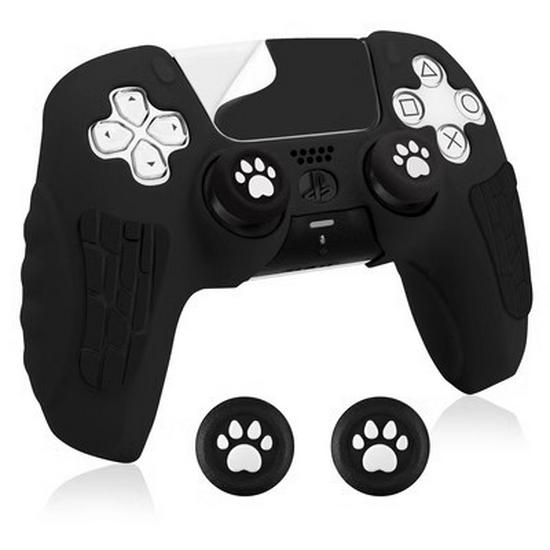 PS5 Controller Silicone Case for Black Myth Wukong - Anti-Drop & Anti-Scratch with Thumbstick Caps