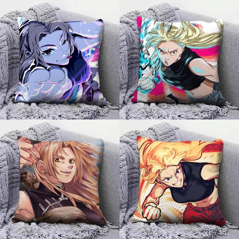 TsukumoYuki Anime Pillow Covers Home Sofa Cushion Covers and Aecorative Custom