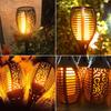 1/2/4/6/8/10/12Pcs Solar Flame Torch Light Flickering Light Waterproof Garden Decoration Outdoor Lawn Path Yard Patio Floor Lamp