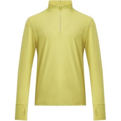 Stand Collar Half Zip Solid Long Sleeve T-Shirt Men Tops 1379288-729