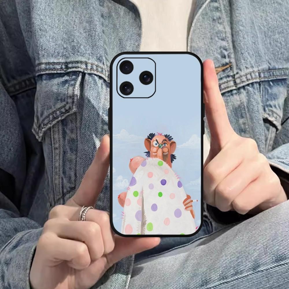 George Condo Art Phone Case For Samsung S20 S21 S22 S23 S24 Note 20 4G 5G Plus Ultra Black Soft Shell
