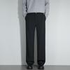 Black Suit Pants Men's Summer Drape Loose Straight Pants Trendy High-end Casual Wide-leg Trousers