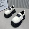 Autumn Thick-soled Women's New Loafers, Fashionable Shallow Slip-on Women's Elegant Shoes, British Style Mary Jane Shoes