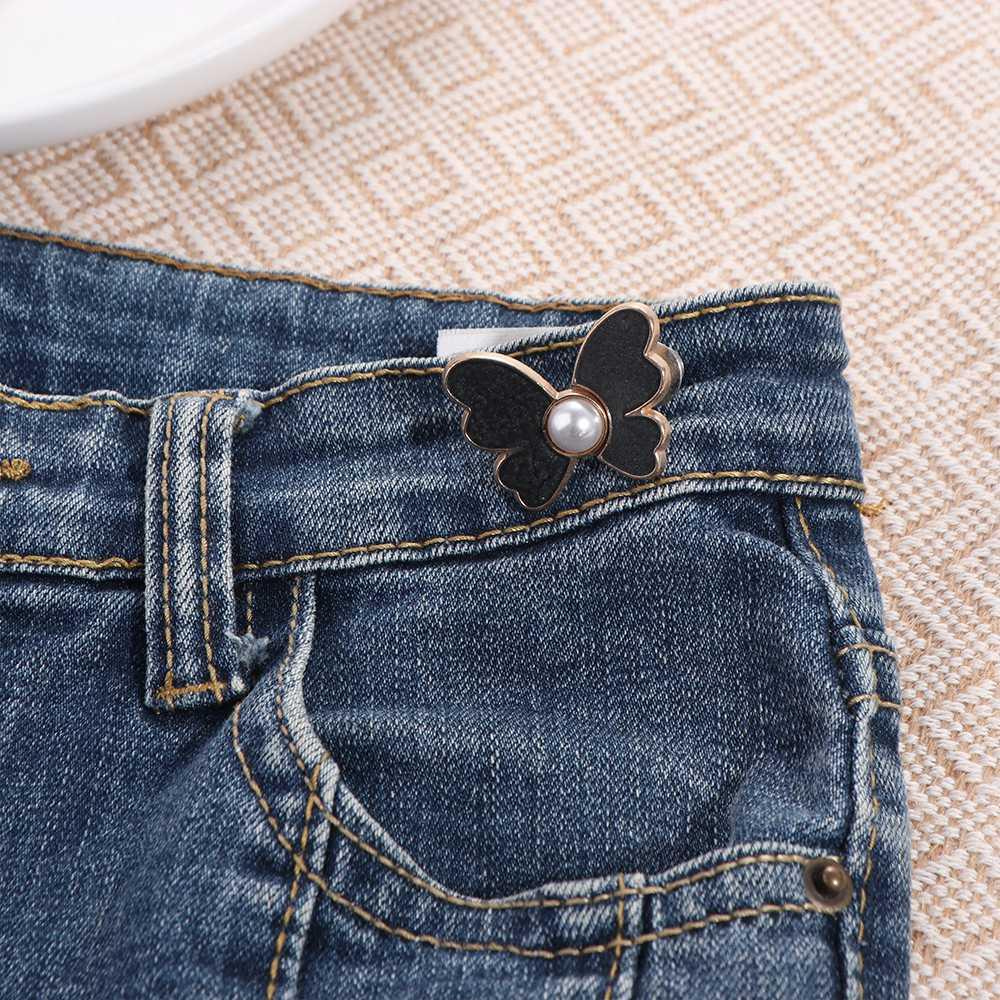 Removable Jean Button Waist Buckle Zinc Zinc Alloy  Personalities   Women