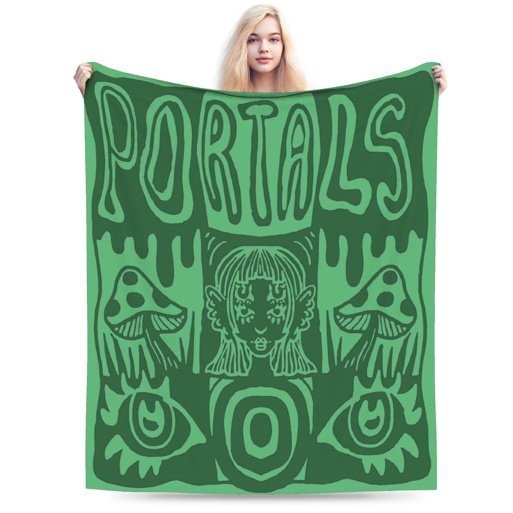 American Singer Melanies Martinezs Blanket Cover Fleece Lightweight Thin Throw Blankets for Bedding Couch Bed Rug