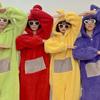 Teletubbies og Garfield Søte Tegneseriepysjamaser for Gutter, Jenter og Voksne
