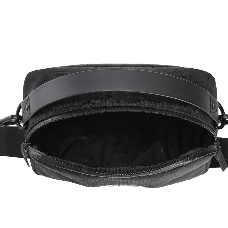 New FILA Fitness Fabric Crossbody Bags Men's Jet Black A13M541106FBK