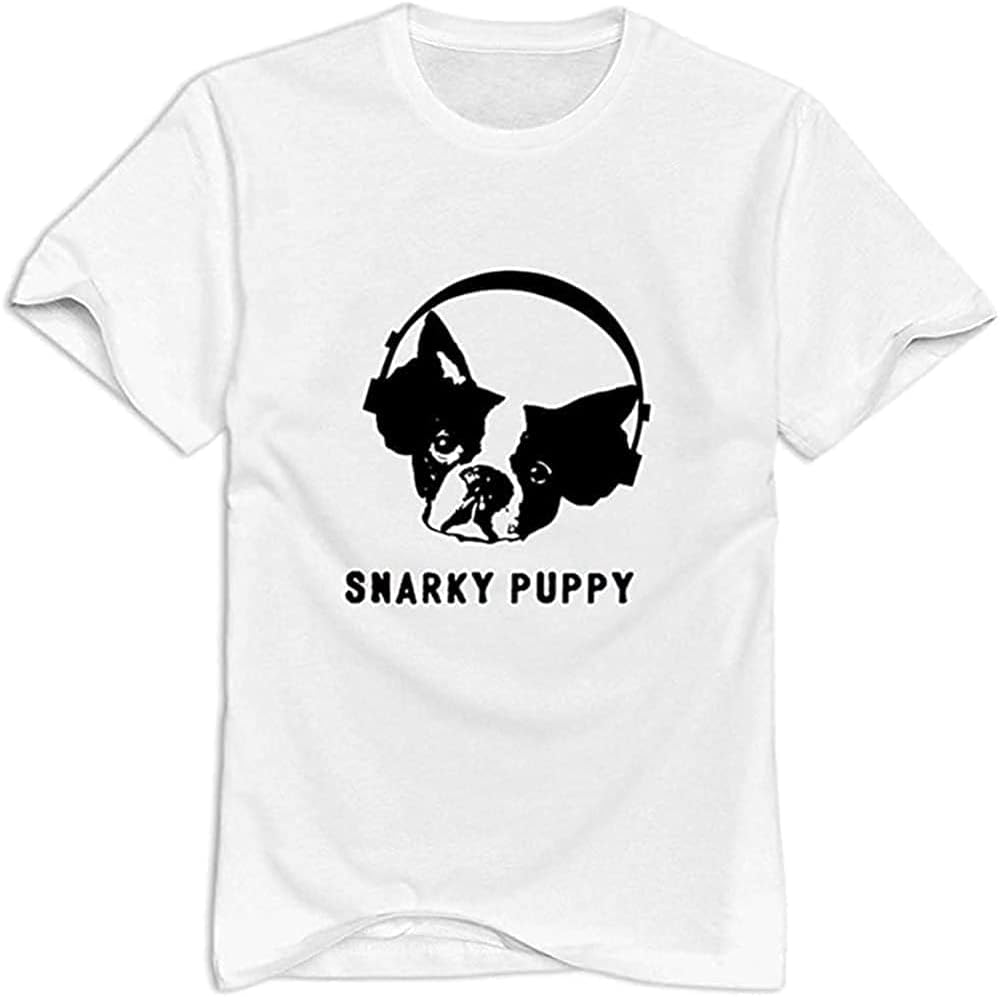 Mens Snarky Puppy Men Cotton T Shirt XS