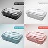 Stainless Steel Divides Food Container Sealed Lunch Container Food Storage Crisper  Travel